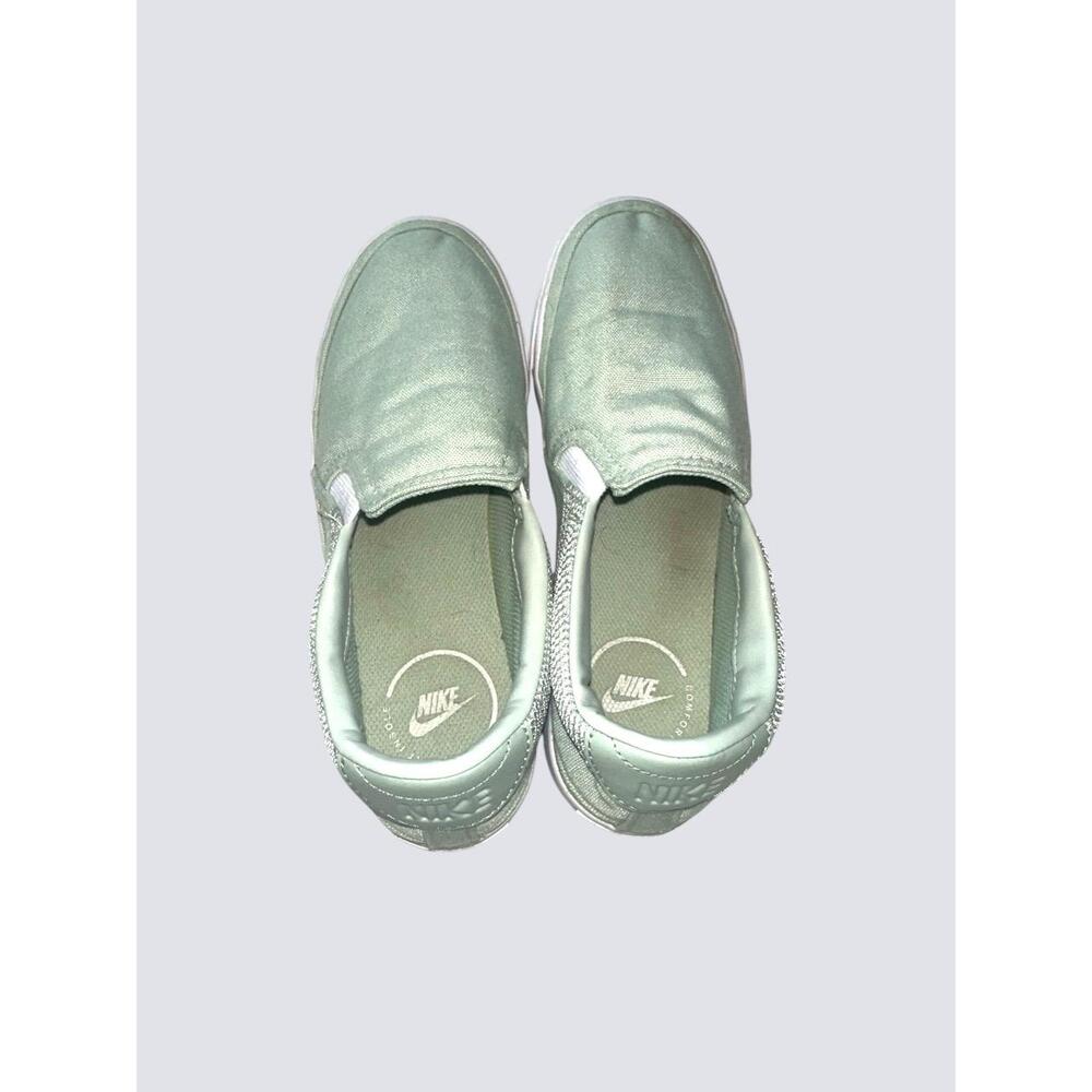 Nike Slip-On Canvas Sneakers Mint Green US 7 - Picture 4 of 7